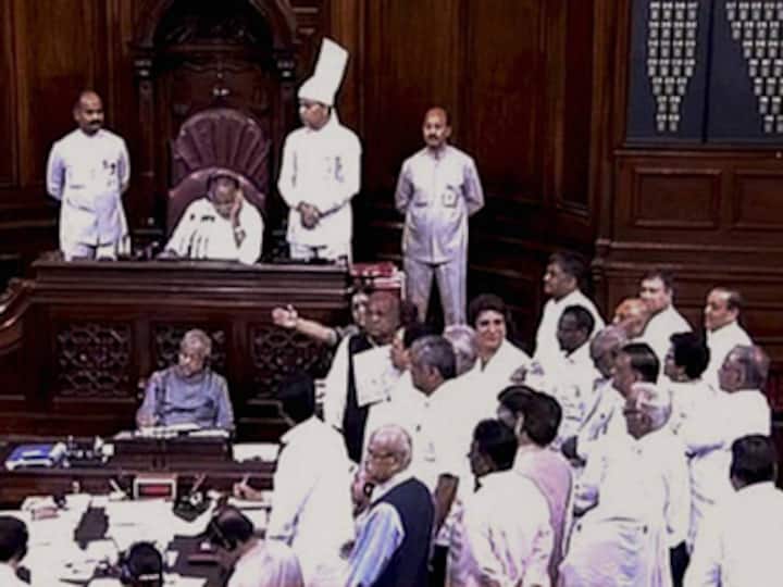 Rajya Sabha passes three bills without debate as Left walks out in protest