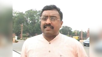 BJP's Ram Madhav says Kashmir interlocutor Dineshwar Sharma has mandate to talk to everyone, including Hurriyat