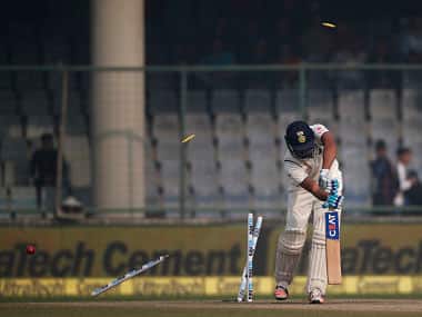 Rohit Sharma was bowled by a beauty from Morne Morkel. AP