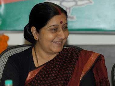 File image of Sushma Swaraj. AFP