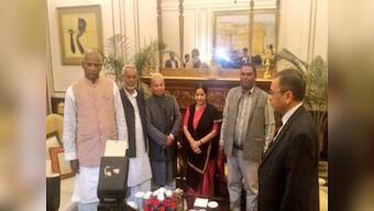 Sushma Swaraj meets Madhesi leaders, assures support for an 'inclusive Nepal'
