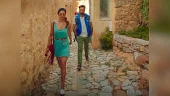 deepika in tamasha blue dress Gaiety Dress  Bollywoo
