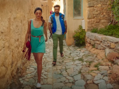 deepika in tamasha blue dress Gaiety Dress Bollywoo