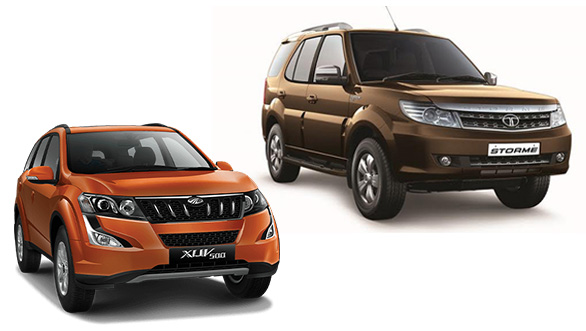 Spec comparo: 2016 Tata Safari Storme Varicor 400 VX vs 2015 Mahindra XUV500 Spec comparo: 2016 Tata Safari Storme Varicor 400 VX vs 2015 Mahindra XUV500