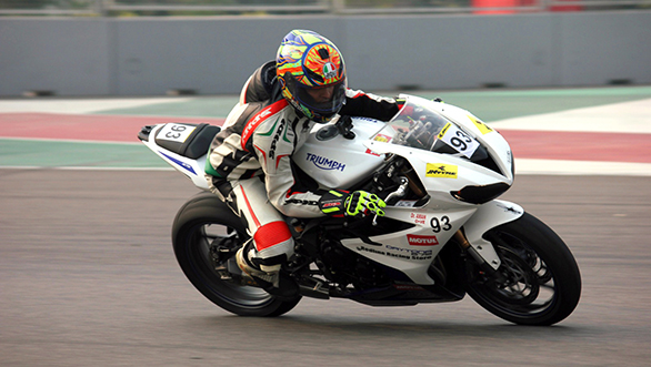 JK Tyre Racing Championship 2015: Triumph wins top three spots in 600cc at the BIC JK Tyre Racing Championship 2015: Triumph wins top three spots in 600cc at the BIC
