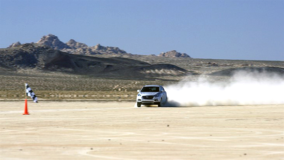 Hyundai sets fuel cell land speed record Hyundai sets fuel cell land speed record