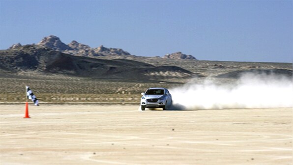 Hyundai sets fuel cell land speed record