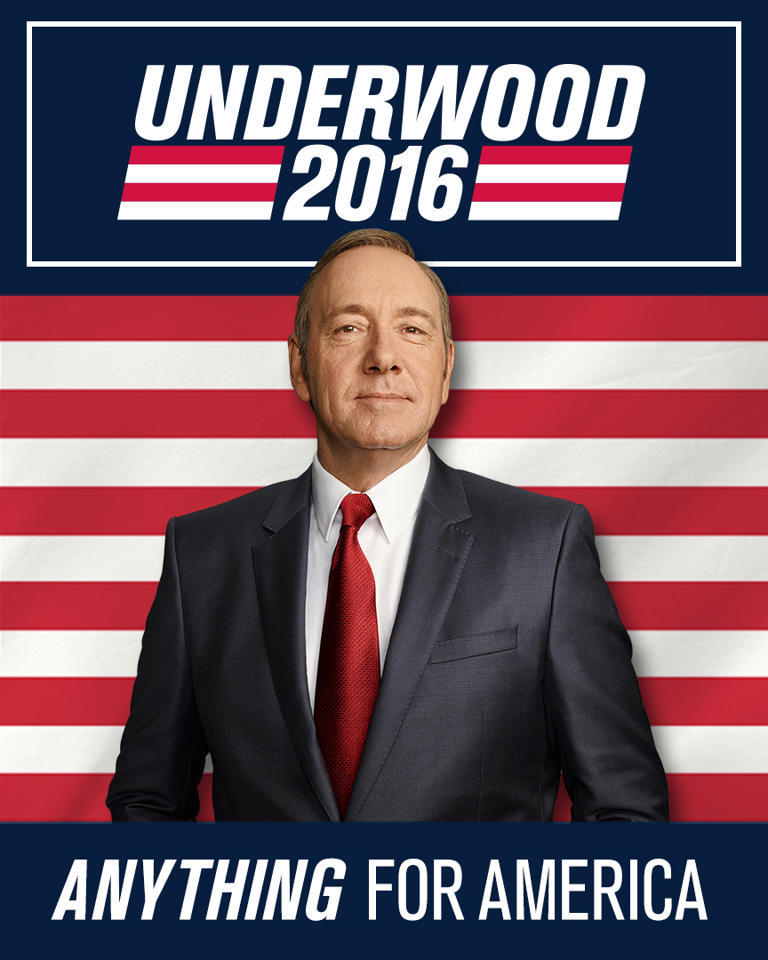 Frank Underwood is back! New House of Cards trailer premieres during Republican debate Frank Underwood is back! New House of Cards trailer premieres during Republican debate