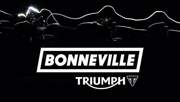 Triumph India teases new Bonneville range Triumph India teases new Bonneville range