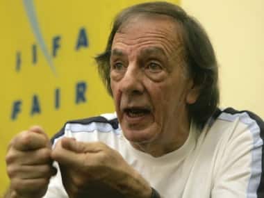 Argentina’s former head coach Cesar Luis Menotti in a file photo. AFP
