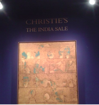 In a new record for Indian artwork, Gaitonde painting sells for Rs 29 cr at Christie's auction In a new record for Indian artwork, Gaitonde painting sells for Rs 29 cr at Christie's auction