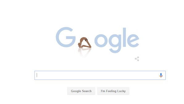 Latest Google doodle marks Yoga guru BKS Iyengar's 97th birthday