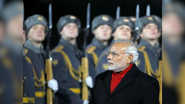 Modi's Moscow gaffe: Congress calls it "unhealthy disrespect" for national icons