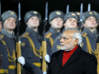 Modi's Moscow gaffe: Congress calls it "unhealthy disrespect" for national icons Modi's Moscow gaffe: Congress calls it "unhealthy disrespect" for national icons