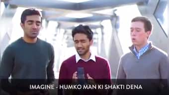 A tribute: Penn Masala perform beautiful mash up of Imagine and Humko Mann Ki Shakti