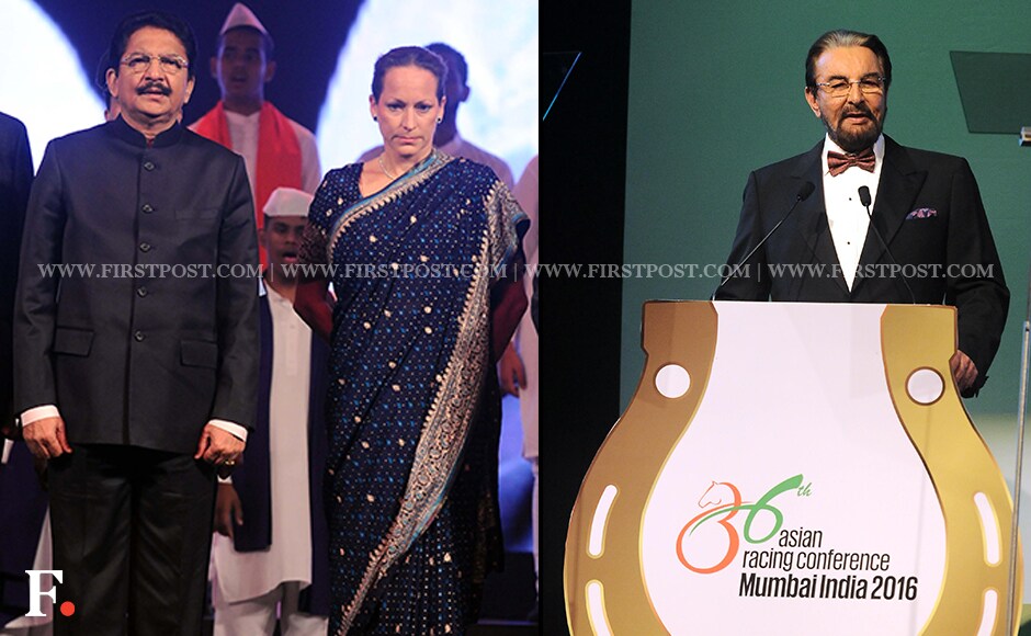 Governor of Maharashtra Dr. Vidyasagar Rao with Princess Zahra Aga Khan; Kabir Bedi takes to the stage. Firstpost/Sachin Gokhale Governor of Maharashtra Dr. Vidyasagar Rao with Princess Zahra Aga Khan; Kabir Bedi takes to the stage. Firstpost/Sachin Gokhale