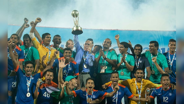 Two late goals from Chhetri and Jeje help India sink Afghanistan and win SAFF Cup 2015