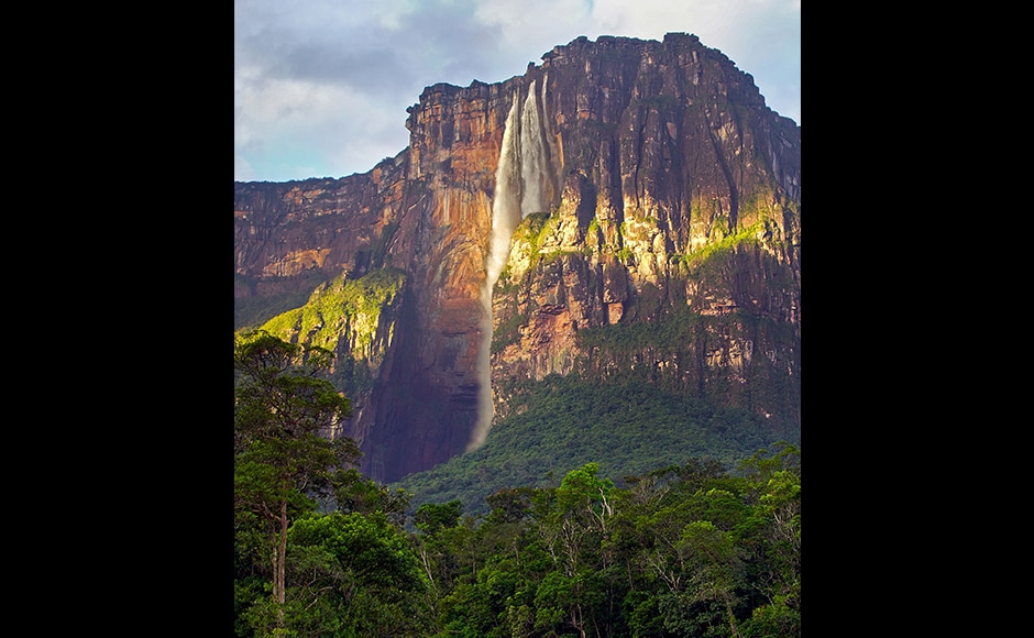 Angel Falls, Venezuela: When in 1933 the pilot James Angel flew over the Venezuelan jungle, he espied a river plunging over a mesa into a gorge. The plunge was so deep that the water was vaporized into a veil of mist. The waterfall today bears the American pilot's name and is considered to be the tallest in the world. It consists of several steps, the tallest one alone being 807 metres. In 2009, late Venezuelan President Hugo Chavez announced his aim to get the waterfall renamed Angel Falls, Venezuela: When in 1933 the pilot James Angel flew over the Venezuelan jungle, he espied a river plunging over a mesa into a gorge. The plunge was so deep that the water was vaporized into a veil of mist. The waterfall today bears the American pilot's name and is considered to be the tallest in the world. It consists of several steps, the tallest one alone being 807 metres. In 2009, late Venezuelan President Hugo Chavez announced his aim to get the waterfall renamed