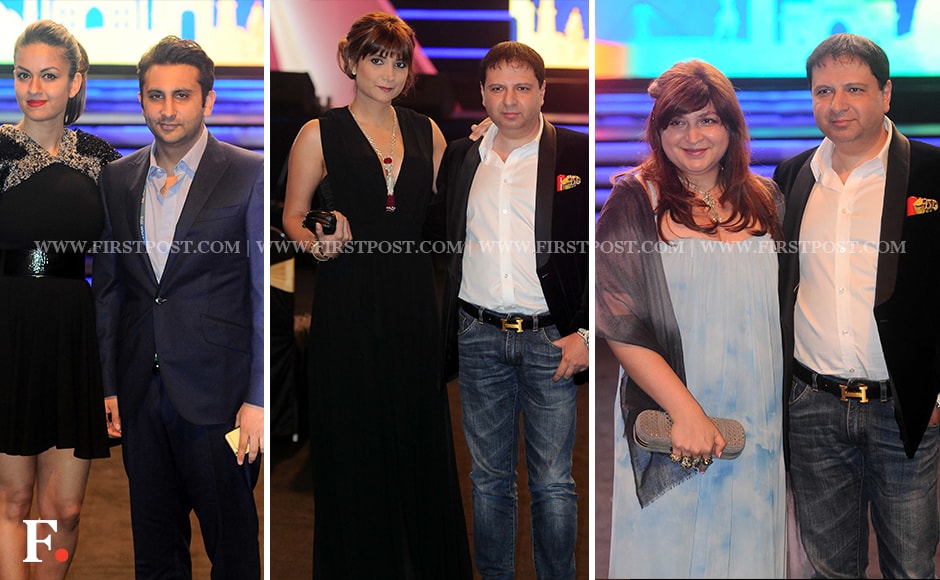 Natasha Poonawala with husband Adar; Yohan Poonawala with his wife and with his sister. Firstpost/Sachin Gokhale Natasha Poonawala with husband Adar; Yohan Poonawala with his wife and with his sister. Firstpost/Sachin Gokhale