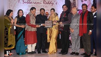 B-town stars celebrate as Rekha gets 3rd National Yash Chopra Memorial Award