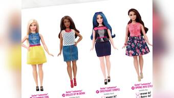 Petite, tall and curvy: Barbie now represents all shapes and sizes