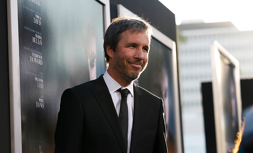 Villeneuve poses at the premiere of 