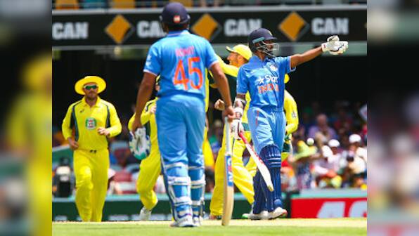 Australia vs India, 2nd ODI talking points: Dhoni must realise Dhawan's lean patch has lasted long enough