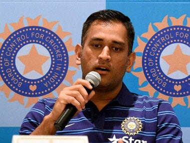 India limited overs captain MS Dhoni. PTI