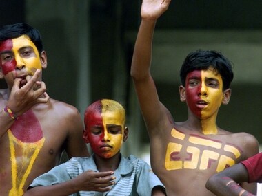 East Bengal fans. Reuters