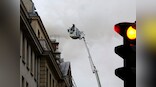 Top floor of Paris' landmark Ritz hotel catches fire