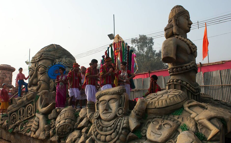 There is more to Goa than beautiful beaches, as the state's float aims to prove. Firstpost/Naresh Sharma There is more to Goa than beautiful beaches, as the state's float aims to prove. Firstpost/Naresh Sharma