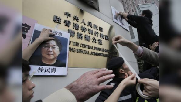 Missing Hong Kong bookseller resurfaces in Chinese TV interview, says he wasn't abducted