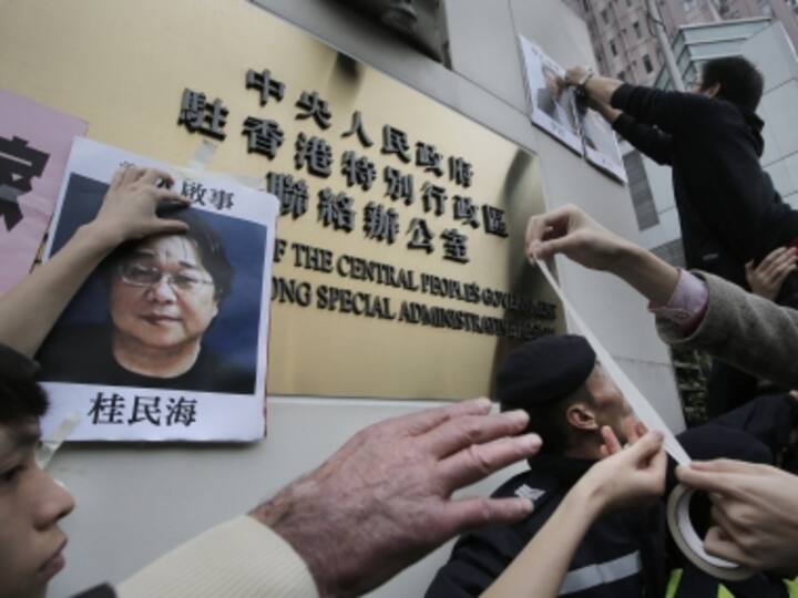 Missing Hong Kong bookseller resurfaces in Chinese TV interview, says he wasn't abducted