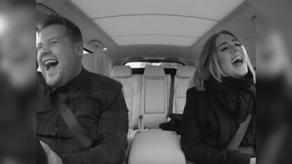 Watch: Adele, James Corden cover Spice Girls, Nicki Minaj at carpool karaoke