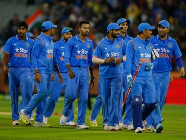 Team India after T20 series win. Getty