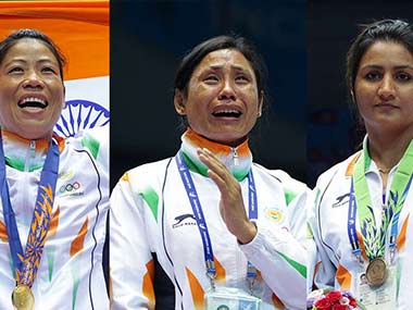 Mary Kom, Sarita Devi, Pooja Rani to represent India at South Asian Games 2016 Mary Kom, Sarita Devi, Pooja Rani to represent India at South Asian Games 2016