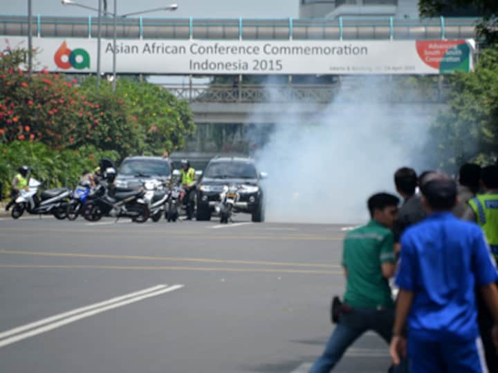 Jakarta attacks: Series of bomb explosions, gun battle rocks Indonesian capital