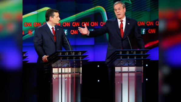 Everyone is 'stupid, fat and ugly': Republican candidates make most of Trump's absence at Fox debate