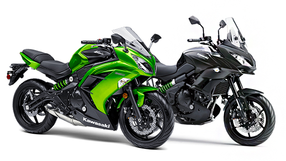 Choosing between the Kawasaki Versys 650 and the Ninja 650 Choosing between the Kawasaki Versys 650 and the Ninja 650