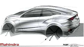 2016 Auto Expo: Mahindra XUV Aero concept design sketch teased