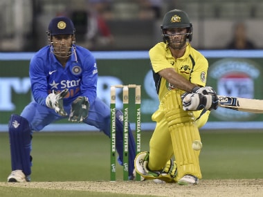 Glenn Maxwell fell just short of a century in a match-winning innings at MCG. AFP
