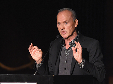 Michael Keaton receives highest French honour for 'Spotlight' Michael Keaton receives highest French honour for 'Spotlight'
