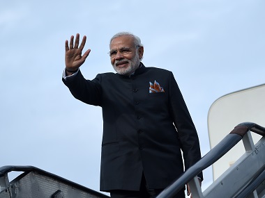 Congress taunts Narendra Modi for 41 international trips, asks Guinness World Records to acknowledge PM's achievement Congress taunts Narendra Modi for 41 international trips, asks Guinness World Records to acknowledge PM's achievement