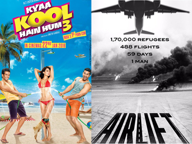 'Kya Kool Hai Hum 3' vs 'Airlift': Trade experts dissect this week's releases 'Kya Kool Hai Hum 3' vs 'Airlift': Trade experts dissect this week's releases