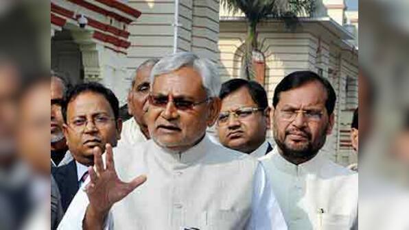 Shoe thrown at Bihar CM Nitish Kumar at function to promote liquor ban