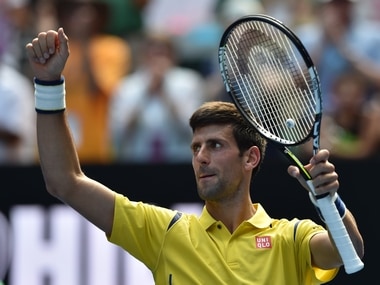 Novak Djokovic has rubbished allegations of throwing a game. AFP