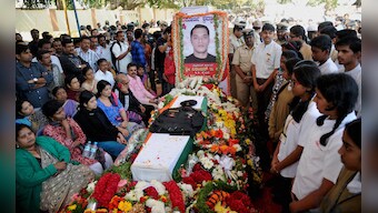 A martyr's final journey: Lt Col Niranjan Kumar laid to rest