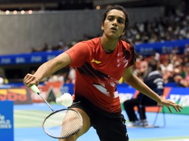 PV Sindhu in a file photo. AFP
