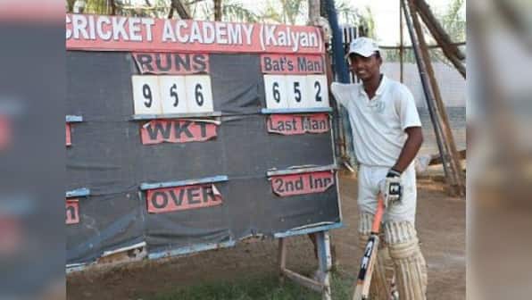 Forget a ton, how about a grand? 15-year-old Pranav Dhanawade crosses 1,000 runs at inter-school match