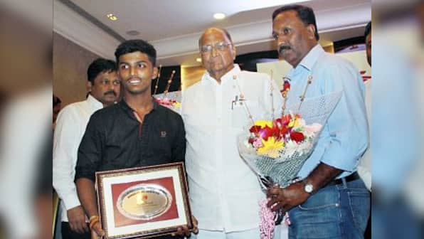 MCA felicitates schoolboy wonder Dhanawade for his epic 1009